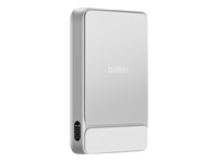 BELKIN ULTRACHARGE PRO 10k Qi2 25w PD30w Slim Magnetic Display Powerbank Silver metal