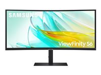 SAMSUNG LS34C652UAUXEN 34inch 21:9 Curved 3440x1440 VA-LED 5ms 100Hz HDR10 DP/HDMI/USB Type-C 90Watt LAN Black HAS Speaker VESA 100
