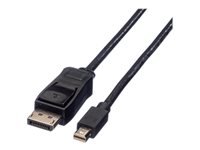 Bild von VALUE DisplayPort Kabel DP ST - Mini DP ST schwarz 3m