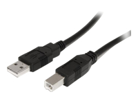 Bild von STARTECH.COM 10m Aktives USB 2.0 A auf B Kabel - USB Anschlusskabel - Stecker/Stecker - Schwarz