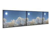 HI-ND Videorow Mounting kit landscape for 3x1 video wall screen size 50inch wall-mountable