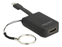 Bild von DELOCK USB Type-C Adapter zu HDMI DP Alt Mode 4K 30 Hz - Schlüsselanhänger