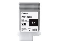 Bild von CANON PFI-102BK Farbpatrone schwarz Standardkapazität 130ml 1er-Pack