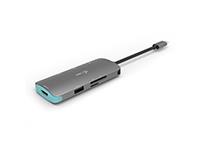 Bild von I-TEC USB C Metal Nano Docking Station 1xHDMI 4K 1xSD Kartenleser 1xmicroSD Kartenleser 3xUSB 3.0 Port 1xUSB-C PD kompatible mit TB3