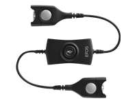 Bild von EPOS SENNHEISER AMS 01 Mute-Schalter Box Easy Disconnect zur Nutzung zwischen Headset und Headsetanschlusskabel