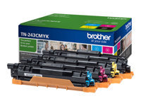 BROTHER MULTIPACK TN243CMYK - Musteet, paperit ja väripatruunat - 4977766787611 - 1