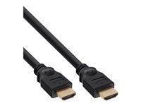 Bild von INLINE BULK 30er HDMI Kabel HDMI-High Speed Stecker Stecker verg. Kontakte schwarz 2m