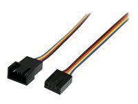 Bild von STARTECH.COM 12in 4 Pin Fan Power Extension Cable - M/F