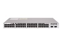 CISCO Catalyst 9200L 48-port - 8 x mGig, 40 x 1G, PoE+, 2 x 25G uplink, Network Essentials, DNA subscription required