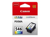 Bild von CANON CL-546 Tinte farbig Standardkapazität 8ml 180 Seiten 1-pack blister mit Alarm