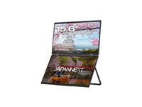 JAPANNEXT - Écran LCD Portable - 15.6p - 1920x1080 FHD  60 Hz - IPS - 20 ms - Hauteur réglable - Garantie 3 ans