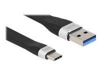 Bild von DELOCK USB 3.2 Gen 1 FPC Flachbandkabel USB Typ-A zu USB Type-C 13,5cm PD 3A