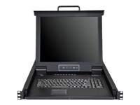 Bild von STARTECH.COM 1HE 8 Port Rackmontage VGA KVM Konsole für Server Racks - LCD KVM Schublade - 43,18cm 17Zoll