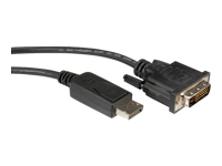 Bild von ROLINE DisplayPort Kabel DP-DVI ST ST 1m