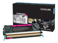 Bild von LEXMARK X748 10K Toner magenta hohe Kapazität 10.000 Seiten 1er-Pack