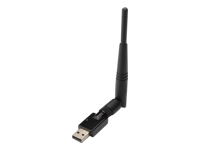 Bild von DIGITUS USB2.0 WLAN Antennenadapter 300N mit auswechselbare Antenne WPS Funktion Realtek 8192 Chipsatz 2T/2R