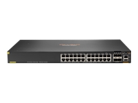 Bild von HPE Aruba Networking CX 6200F 24G Class-4 PoE 4SFP+ 370W Switch