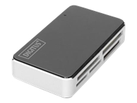 Bild von DIGITUS Card Reader USB 2.0 All-in-One supports T-Flash incl. USB A/M to mini USB cable