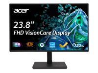 ACER Moniteur Ergonomique Vero B247YGbmiprx 23.8p LED IPS 16:9 FHD 120Hz HDMI/DP 75Hz VGA Dalle VGA HDMI DP 3ans échange sur site