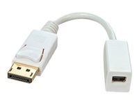 Bild von LINDY DisplayPort: DP(M) /Mini-DP(F) Adapterkabel ca. 15cm