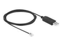 Bild von DELOCK Adapterkabel USB Typ-A zu Seriell RS-232 RJ9/RJ10 mit ESD Schutz Celestron NexStar 2m