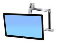 Bild von ERGOTRON LX HD Sit-Stand Desk Mount LCD max 13,6kg. anheben 51cm neigen 80grad schwenken 360grad drehen 90grad