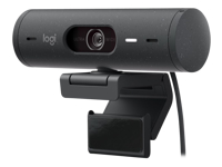 LOGITECH BRIO 500 Webcam colour 1920 x 1080 720p 1080p audio USB-C