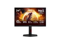 AOC 24G4ZR Gaming 23.8p 16:9 Fast IPS 260Hz 1920x1080 HAS 130mm 2xHDMI 2.0 DP 1.4