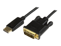 Bild von STARTECH.COM 91 cm DisplayPort auf DVI Kabel - Stecker/Stecker - DP zu DVI Adapter/ Koverter - 1920x1200 / 1080p - Schwarz