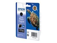 Bild von EPSON T1571 Tinte schwarz Standardkapazität 1-pack blister ohne Alarm