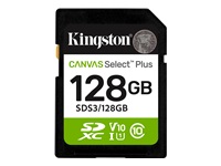 KINGSTON 128GB SDXC Canvas Select Plus