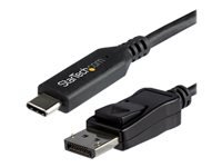 Bild von STARTECH.COM 1,8m - USB-C auf DisplayPort-Adapterkabel - 8K 30Hz - HBR3 - USB-C-Adapter - Thunderbolt 3-kompatibel