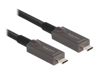 Bild von DELOCK Aktives Optisches USB-C Video + Daten + PD Kabel 5m