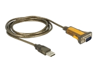 Bild von DELOCK Adapter USB 2.0 Typ-A > 1 x Seriell RS-232 DB9 erweiterter Temperaturbereich