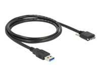 Bild von DELOCK Kabel USB 3.0 A Stecker > USB 3.0 Micro-B Stecker mit Schrauben 1m