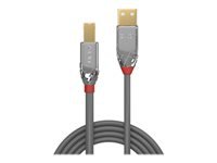 Bild von LINDY 5m USB 2.0 Typ A an B Kabel Cromo Line 480 Mbit/s