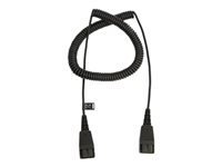 JABRA Extension cord QD to QD coiled 0.5-2meters