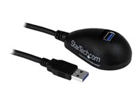 Bild von STARTECH.COM 1,5m SuperSpeed USB 3.0 Desktop Verlängerungskabel / Dockingkabel - Stecker / Buchse - Schwarz