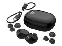 Bild von HP Poly Voyager Free 20 Black Earbuds +Basic Charge Case