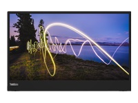 LENOVO ThinkVision M15 LED monitor 15.6 inch portable 1920x1080 Full HD 1080p 60Hz IPS 250cd/m2 1000:1 6ms 2xUSB-C TopSeller