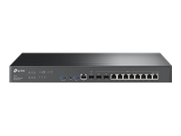 Bild von TP-LINK ER8411 Omada VPN Router mit 10G Ports 1× 10G SFP+ WAN 1× 10G SFP+ WAN/LAN 1× Gigabit SFP WAN/LAN 8× Gigabit RJ45