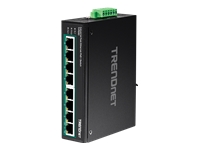 Bild von TRENDNET TI-PE80 DIN-Rail Switch 8-Port