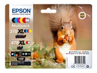 EPSON MULTIPACK 6-VÄRI 378XL/478XL - Musteet, paperit ja väripatruunat - 8715946646510 - 1