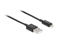 Bild von DELOCK USB Daten- und Ladekabel für iPhone iPad iPod schwarz 1m