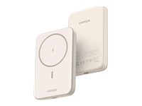 Bild von UGREEN PB560 5.000mAh Magnetic Wireless Powerbank mit USB-C Kabel beige