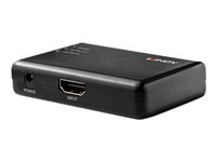 Bild von LINDY 2 Port HDMI 10.2G Splitter Kompakter 2 Port Splitter zum Anschluss einer HDMI-Quelle an zwei HDMI Displays oder Projektoren