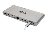 Bild von EATON TRIPPLITE USB-C Docking Station HDMI VGA DP USB-A/C GbE 100W PD Charging Power Supply Included 4K 30Hz Thunderbolt