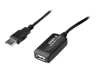 Bild von DIGITUS Repeater Kabel USB2 Verlaengerungskabel mit Verstaerker 20m