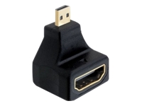 Bild von DELOCK Adapter HDMI-A Buchse > -D Stecker 90 Grad gewinkelt