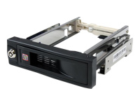 Bild von STARTECH.COM 5,25 Zoll SATA Wechselrahmen trägerlos - Mobiles Festplatten Hot Swap Speicher Rack für 8,9cm (3,5 Zoll) HDD